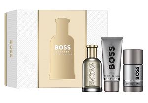 Kit Boss Bottled + Deo Stick + Gel De Banho 75ml - Perfume Masculino - Eau De Parfum