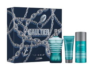 Kit Jean Paul Le Male + Desodorante + Gel 75ml - Perfume Masculino - Eau De Toilette
