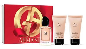 Kit Si + Hidratante + Gel De Banho 50ml - Perfume Feminino - Eau De Parfum