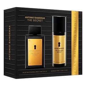 Kit The Golden Secrets + Desodorante Antonio Banderas 100ml - Perfume Masculino - Eau De Toilette
